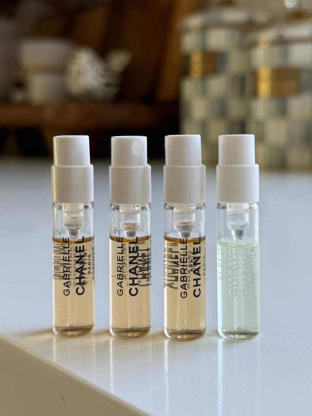 4 Chanel Samples - Gabrielle and Chance